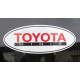 4" Oval Toyota Minis Reflective Sticker