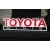 6" Toyota Minis White Logo Sticker